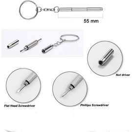 Sunglasses Nose Pads Black Glasses Arm Soft Silicone Eyeglass Nosepads Screwdriver Replacement Kits