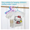 Kids Hangers, 40Pack Plastic Durable Clothes Hanger Ideal for Closet
