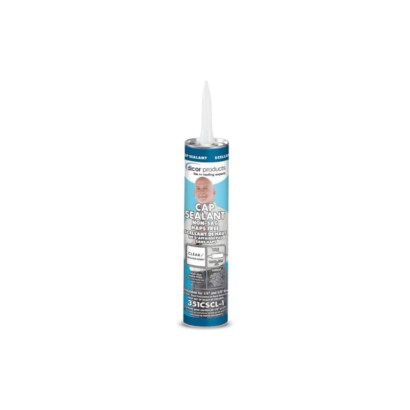 DICOR 351CSCL-1 Clear Cap SEALANT 10.1 OZ (1)