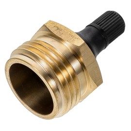 ABOOFAN Brass Blowout Plug Tool for Rvs and Boats Antifreeze Protection with Natural Cap Easy Installation and Reliable Freeze Prevention Durable Replacement Connector for Cold Weather Use