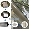 Dicsley Upgraded Anti-Slip Design Ladder Caps, AC36-2 Rubber End Caps
