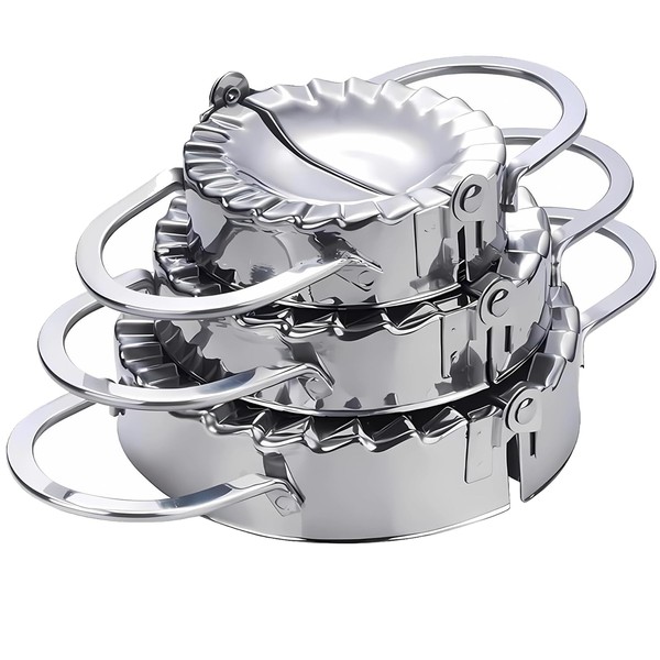 3 x Ravioli Maker, Dumpling Maker, Stainless Steel, Pasta Maker