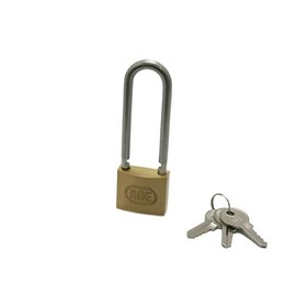High Logic G-032 Stainless Steel String Length W Lock Padlock, 1.4 inches (35 mm), 3 Keys