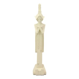 Ebros Gift Frank Lloyd Wright Midway Gardens White Sprite With Crossed Arms Statue Decor