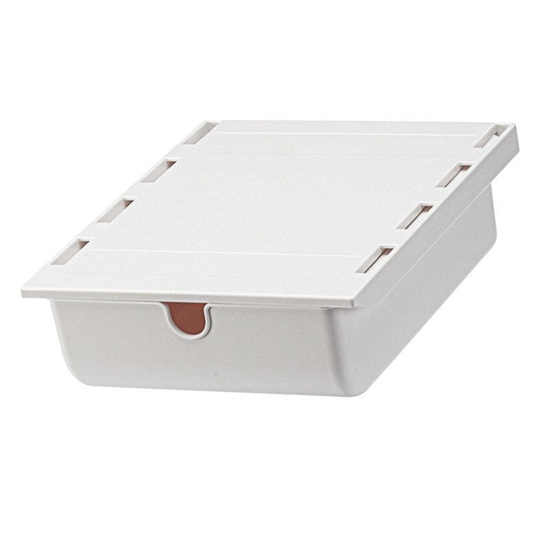 Under Desk Drawer Strong Adhesive 2kg Load Capacity Space Saving