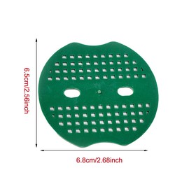 SquEqu 60 Pack Landscape Staples Buffer Washer Plastic Non Tearing Galvanized Garden Stakes Gasket Pads for Weed Barrier Landscape Fabric Pins Gardening Ground Cover Garden Cloth Flower Bed Lawn