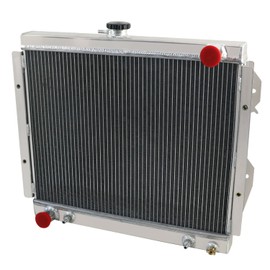 Cubauto All Aluminum Radiator Compatible with 1984-1995 86 Toyota Pickup 4 Runner SR5 DLX AT/MT 2.4L L4 1985 1986 1987 1988 1989 1990 1991 1992 1993 1994-3 Rows Radiators