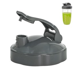 Flip Top To-Go Lid, Compatible with Lid 600W & 900W Models, Blender Cup Lid for 32/24/18OZ, Sturdy Blender Accessories Leak Proof, Easy Travel Lid Replacement for Enhanced Portability