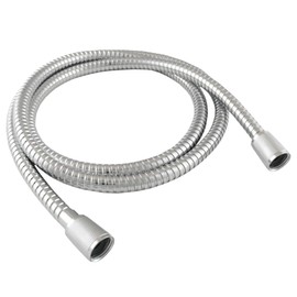 High Sierra Showerheads® - Shower Hose Chrome Finish with Non-Toxic and Safe Silicone Inner Tube – Extra Long, Flexible Shower Hose – 72 Inches – 304 Stainless Steel