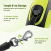 Pecute 16 ft Retractable Dog Leash with LED Light Rechargeable,
