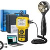 HoldPeak CFM Meter HVAC Anemometer with USB, Handheld Wind Speed