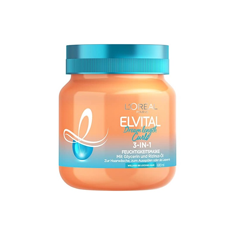 Elvital Dream Length Curls 3-in-1 Feuchtigkeitsmaske