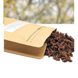 Herbal Cure - Illicium verum Chinese Star Anise 454g Ba Jiao - 四川八角（大茴） Perfect for Essential Oil - Aromatherapy - Spice - Product of China
