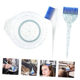 BIUDECO Hair Coloring Bowl and Brush Kit Hair Dye Mixing Bowl Set Coloring Tool Set Reusable Dye Brush for Home Salon