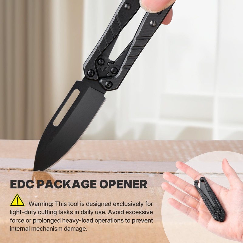 Tops Home Folding Utility Knife, Cool Pocket Knife for Men,