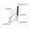 MGT Retractable 3 Point Safety Seat Belt Car Vehicle Adjustable