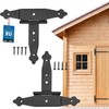 KOTARBAU® Set of 2 Cross Hinges 150 mm Shutter Hinge