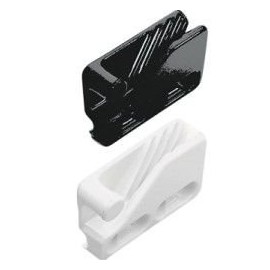 Bootskiste Clamcleat Fenderclips Tau Ø 6-12 mm in schwar