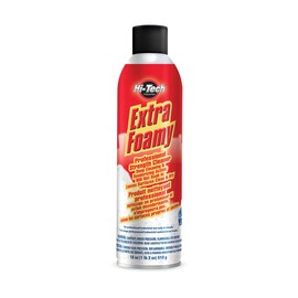 Hi-Tech Extra Foamy Automotive Interior Cleaner - Spearmint Fragrance - 18oz Aerosol Can - Clean & Dry Finish