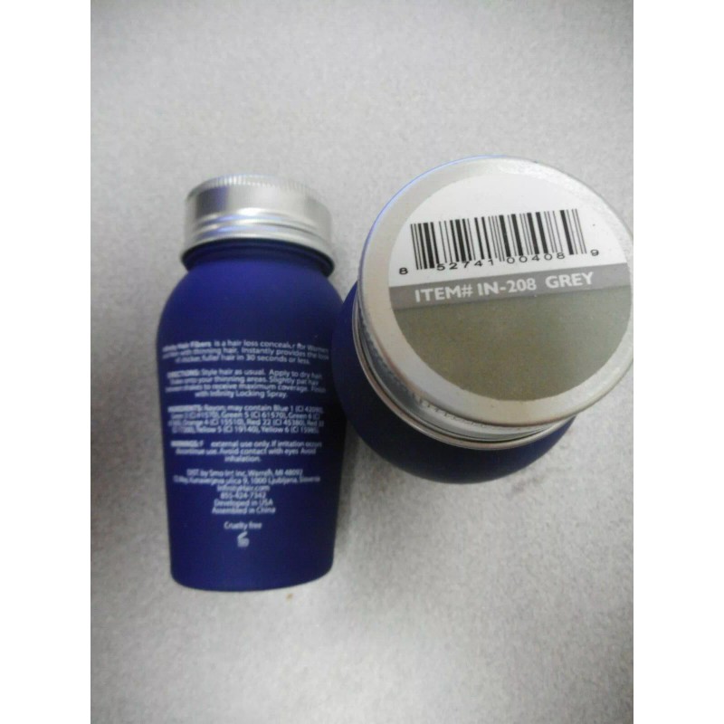INFINITY HAIR LOSS CONCEALER IN-208 GREY 14g/0.49oz SEALED *SEE VARIATIONS