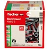 Fischer Duopower 6 x 50 S, Universal Dowels with Safety