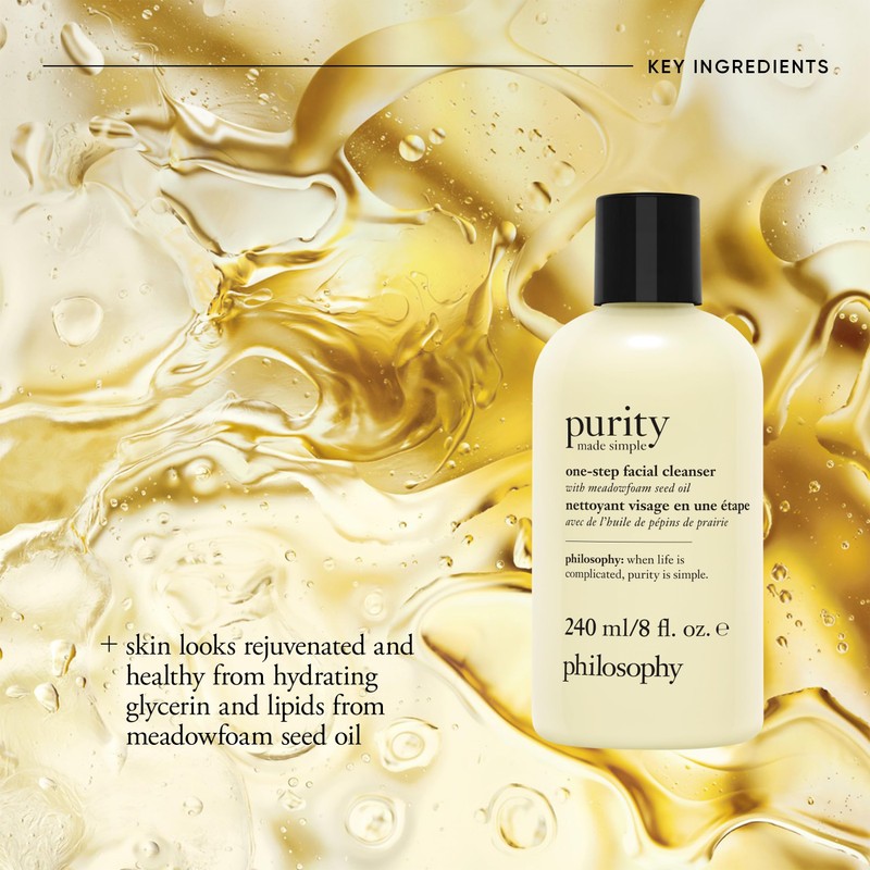 philosophy purity made simple facial cleanser 22 fl oz