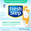 Fresh Step Clumping Cat Litter, Unscented, Long Lasting Odor Control