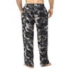 Bintangor Pantalones de pijama para hombre, 100 % algodón, con