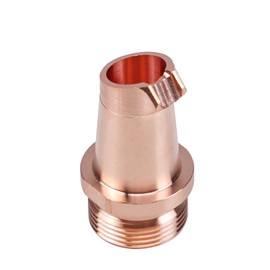 Laser Welder Nozzle 5pcs Laser Welding Machine Nozzle AS-20D Laser Welding Nozzle Copper Material Thread Diameter 16mm CNC Machine Industrial Parts Accessories, for Fiber Laser Welder