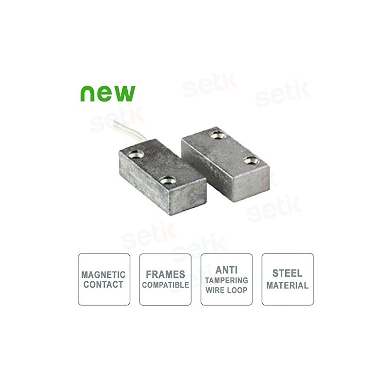 Bentel Security Alarm - Wired Small Magnetic Contact - Exposed
