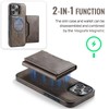 XYAJUANG Compatible with Iphone16 Pro Max，The 2 in 1 Detachable
