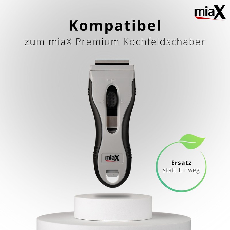 miaX Quality Replacement Blades Suitable for Hob Scraper 2.0 -