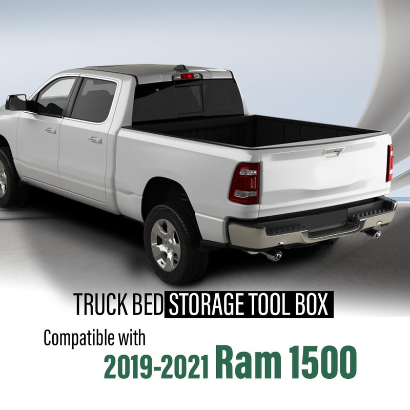 LQI Truck Bed Storage Tool Box Left Driver Side Compatible