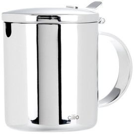 Cilio 9.5 cm Aida Sugar Bowl, Silver