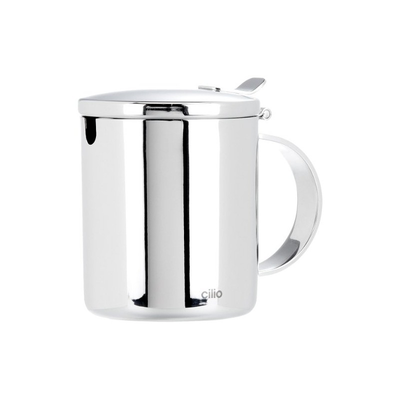 Cilio 9.5 cm Aida Sugar Bowl, Silver