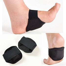 Health POINT Foot a-tisapo-topaddo Support Both Feet Minutes Pair Black