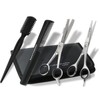 Hairdressing Scissors Set in Case, 5-Piece Set, Thinning Scissors Solingen,