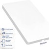 Single Screwless Blank Wall Plate Cover for Decorative Light Switch