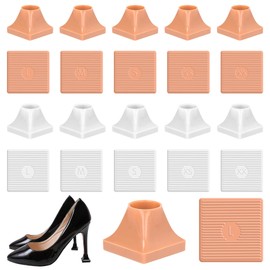 SooGree High Heel Protective Heel Caps, 10 Pairs Heel Tip Covers 5 Sizes High Heel Stoppers, Heel Covers Protectors for Heel Walking on Grass Soft Mud Gravel