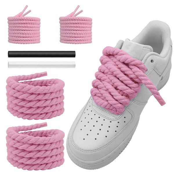 NDTEZUGT 13/32''(1cm) Thick Rope Shoe Laces Strings for Air Force
