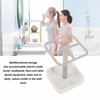 Rustproof Stainless Steel Toothbrush Holder with 3 Slots for Bathroom