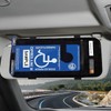 XINLIYA Car Handicap Placard Holder, Vehicles Sun Visor Disabled Parking
