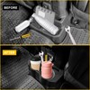 BESTAOO 2-in-1 Rear Cup Holder for JL, Removable Anti-Slip Pad,