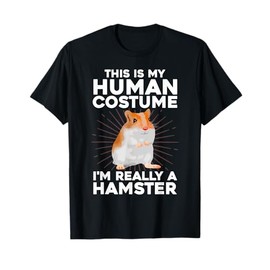 Cool Hamster Costume For Men Women Kids Rodent Hamster Lover T-Shirt