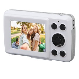 Digital Camera 2.4 Photo Camera 1080P 16MP Compact Camera 16X Digital Zoom Camera Digital Camera Small Camera for Teenagers, Beginners (White)