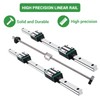 SBRRAIL Linear Guide Rail 2PCS HGR20 900mm 4PCS HGH20CA Slider