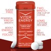Viter Energy Caffeine Mints (120 Pieces) - 40mg Caffeine, Sugar