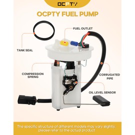 OCPTY fits for Fuel Pump Electric Replacement Module Assembly fits 1999-2004 for Jeep for Grand for Cherokee L6 4.0L V8 4.7L E7127M