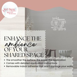 Cooking Conversion Chart - Matte Vinyl Wall Decal Sayings for Wall Décor - Inspirational Decals for Kitchen & Dining Room - Die-Cut Vinyl Wall Art - 9.5"x9" WHITE