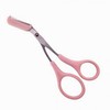 Eyebrow Trimming Scissors 1pc Pink Eyebrow Trimming 3ea